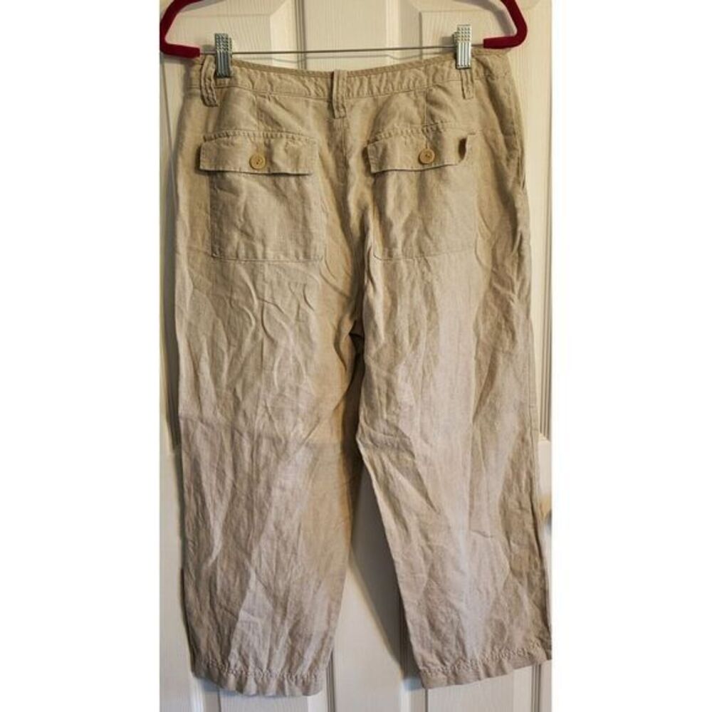 Eddie Bauer Women's Beige Lenin‎ Pants Size 10